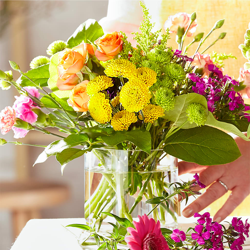 Bold & Bright – A Florist Original – Lolas Blooms, Somerset NJ