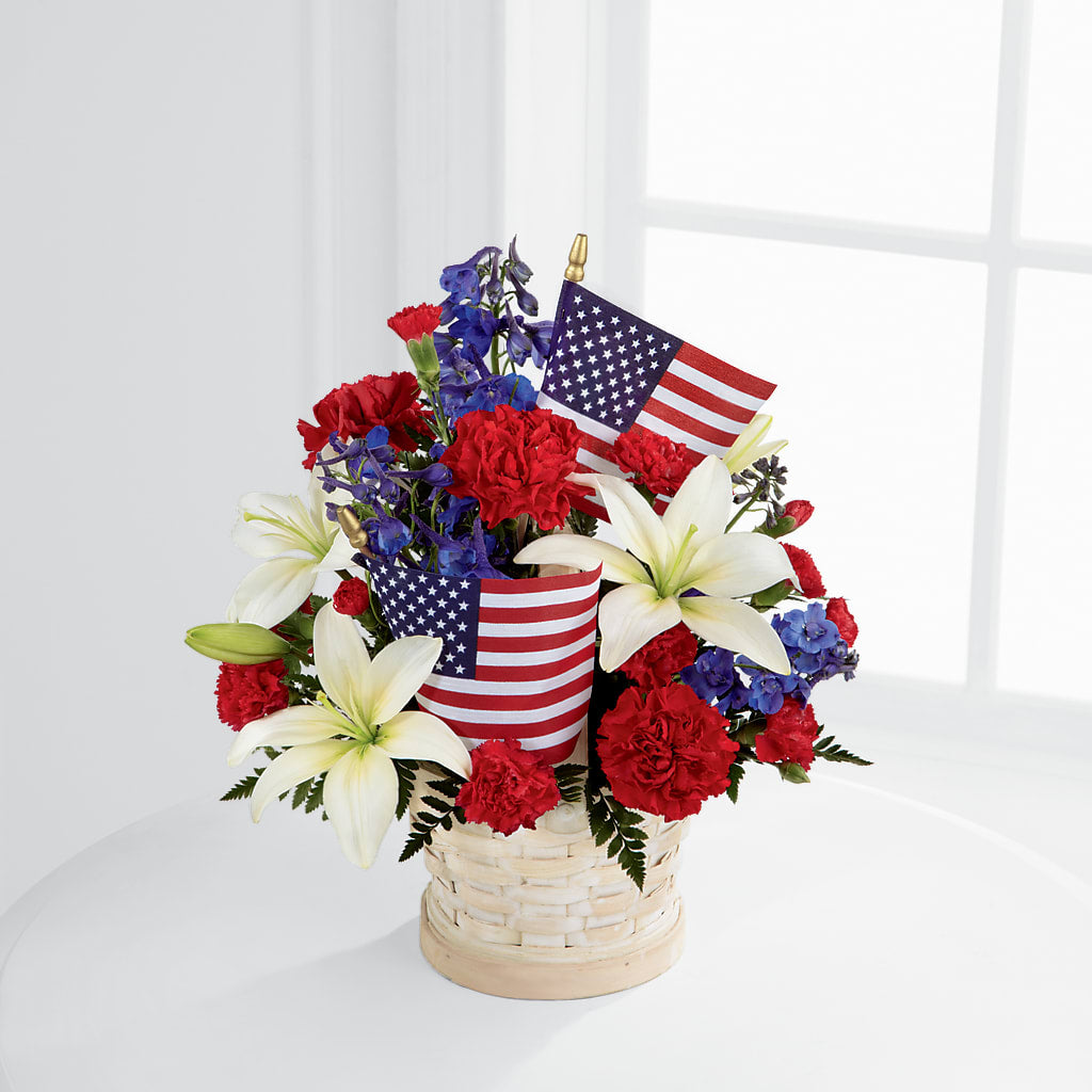 American Glory Bouquet – Lolas Blooms, Somerset NJ