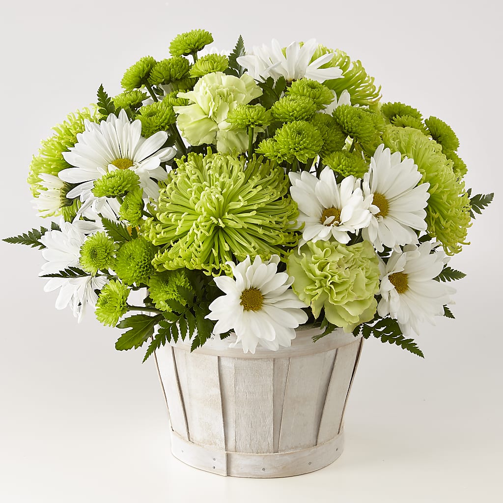 Lucky Charm Basket (Standard) – Lolas Blooms, Somerset NJ