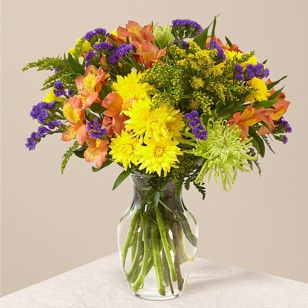 Marmalade Skies Bouquet – Lolas Blooms, Somerset NJ