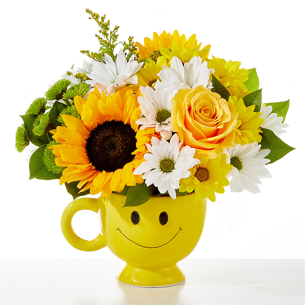 Be Happy Bouquet – Lolas Blooms, Somerset NJ