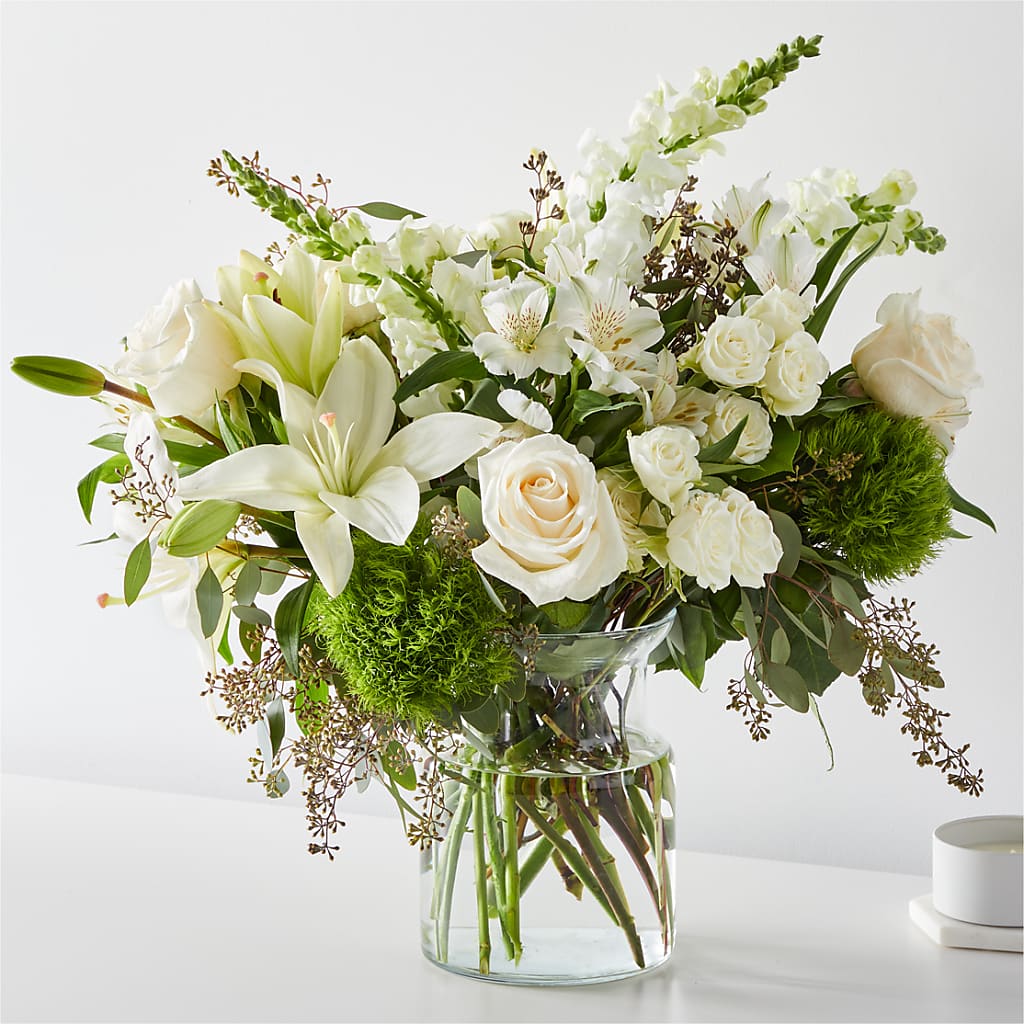 Fresh Linen Bouquet – Lolas Blooms, Somerset NJ