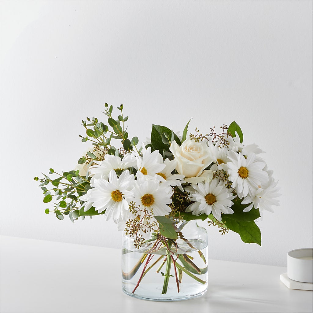 Fresh Linen Bouquet – Lolas Blooms, Somerset NJ