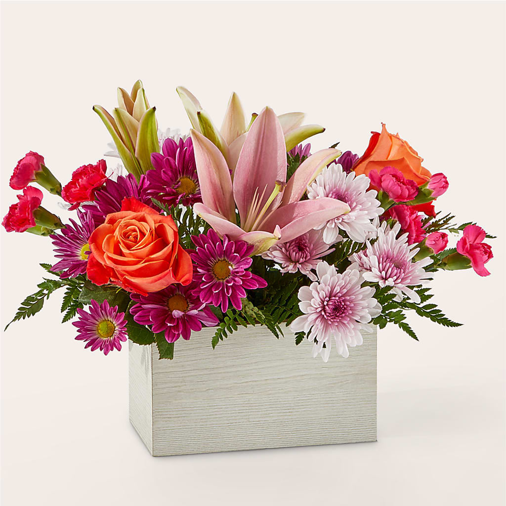 Light of My Life Box Bouquet – Lolas Blooms, Somerset NJ