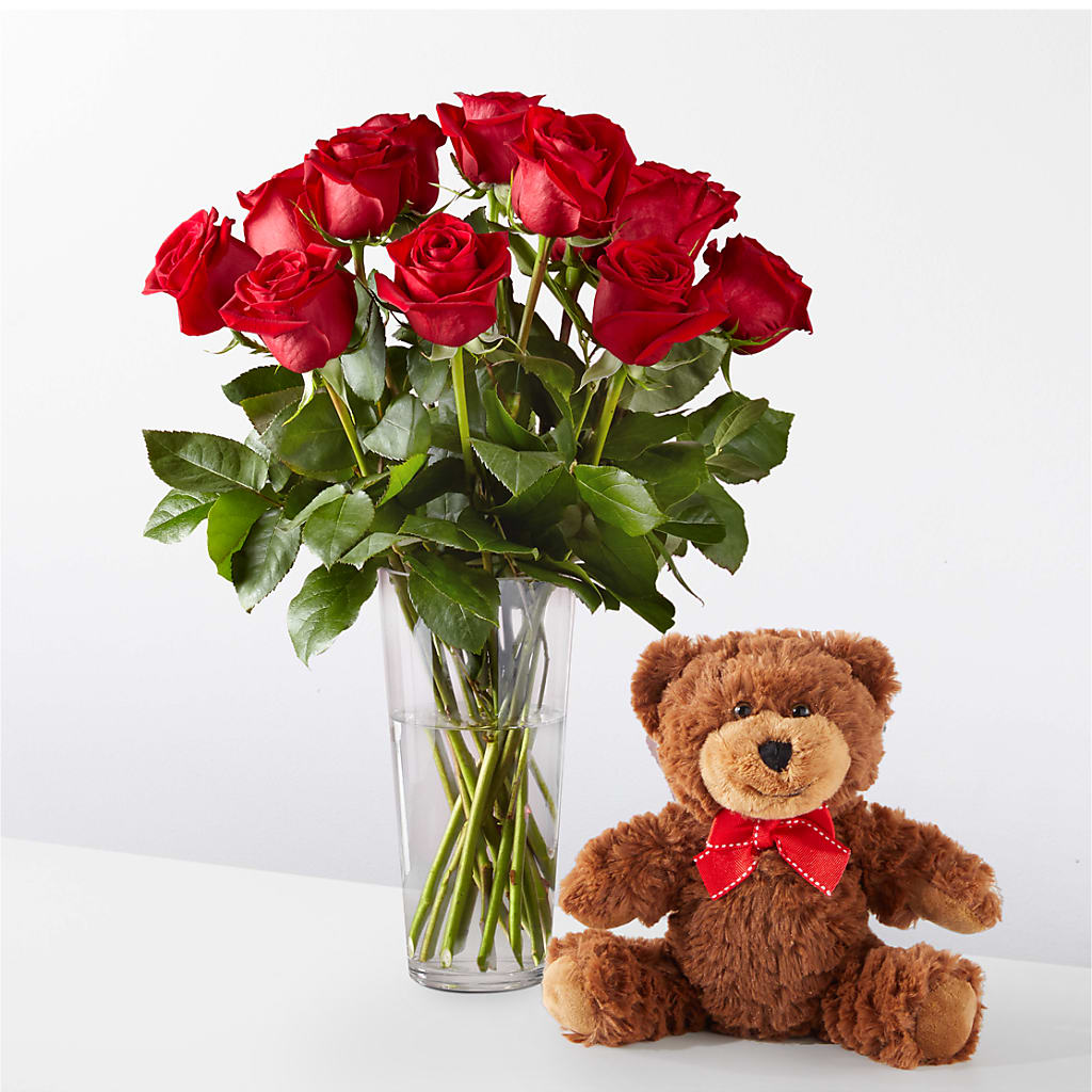Romantic Long Stem Red Rose Bouquet Bundles – Lolas Blooms, Somerset NJ