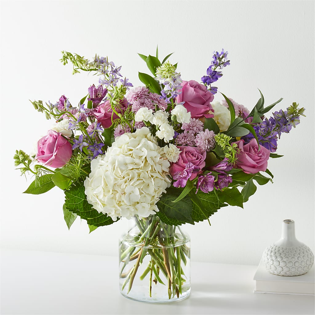 Violet Caress Bouquet – Lolas Blooms, Somerset NJ