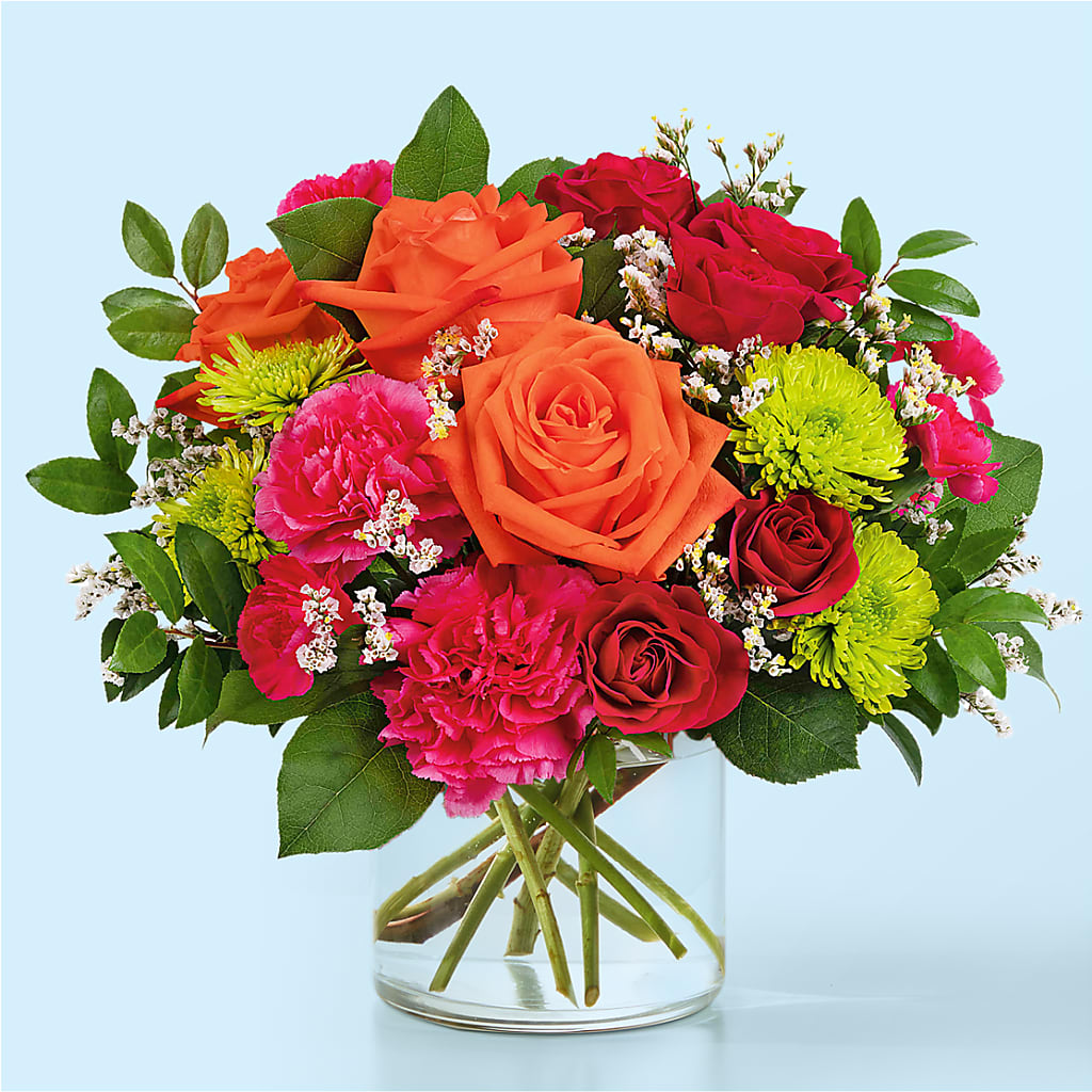 Colorful Carnival Bouquet – Lolas Blooms, Somerset NJ