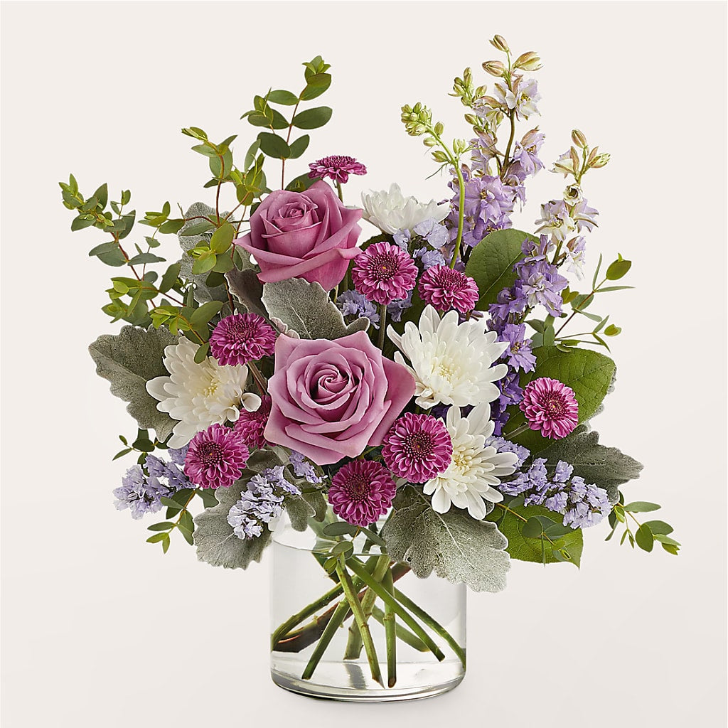 Violet Frost Bouquet – Lolas Blooms, Somerset NJ