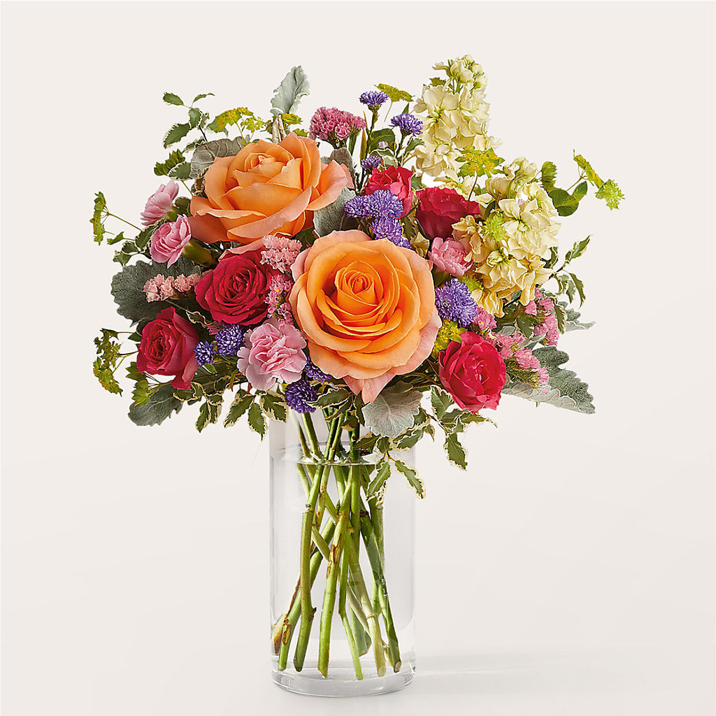 Tangerine Tango Bouquet – Lolas Blooms, Somerset NJ