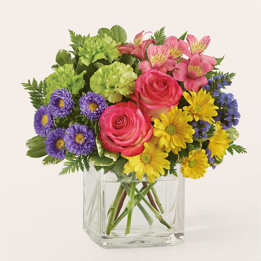 Candy Jar Bouquet – Lolas Blooms, Somerset NJ