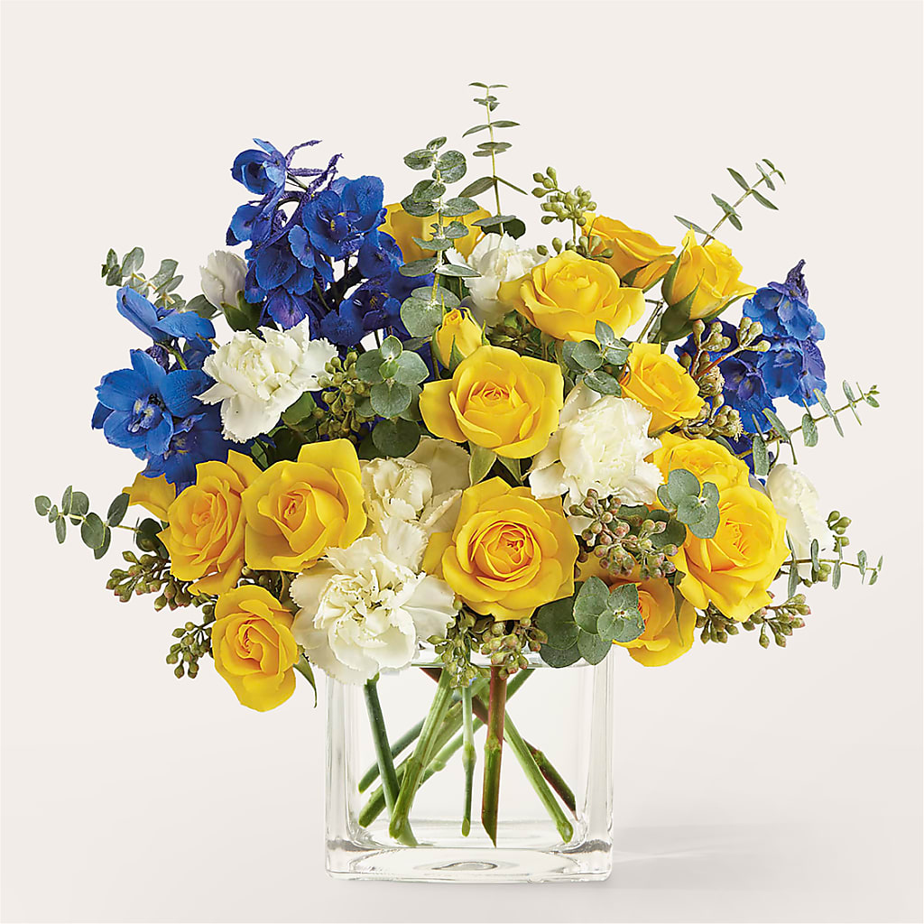 Sparkling Citrine Bouquet – Lolas Blooms, Somerset NJ