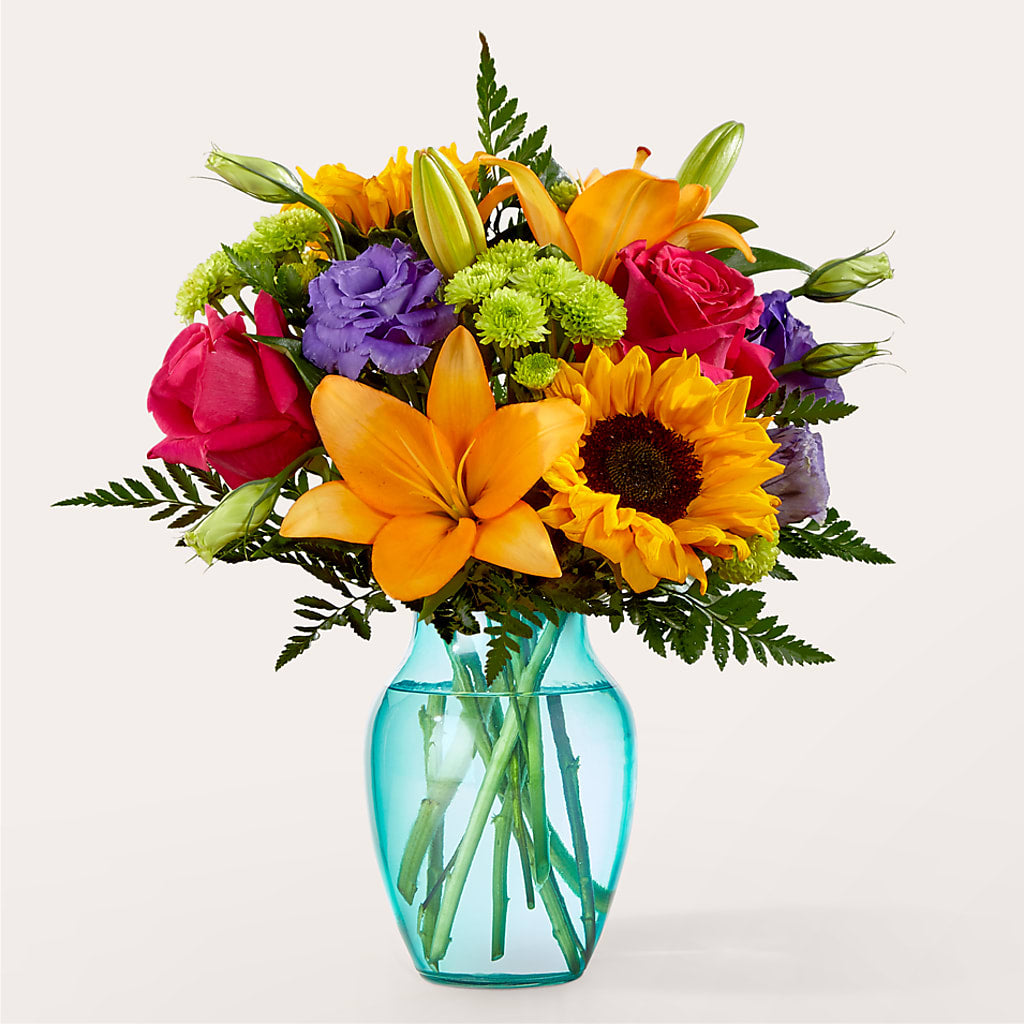 Double Rainbow Bouquet – Lolas Blooms, Somerset NJ
