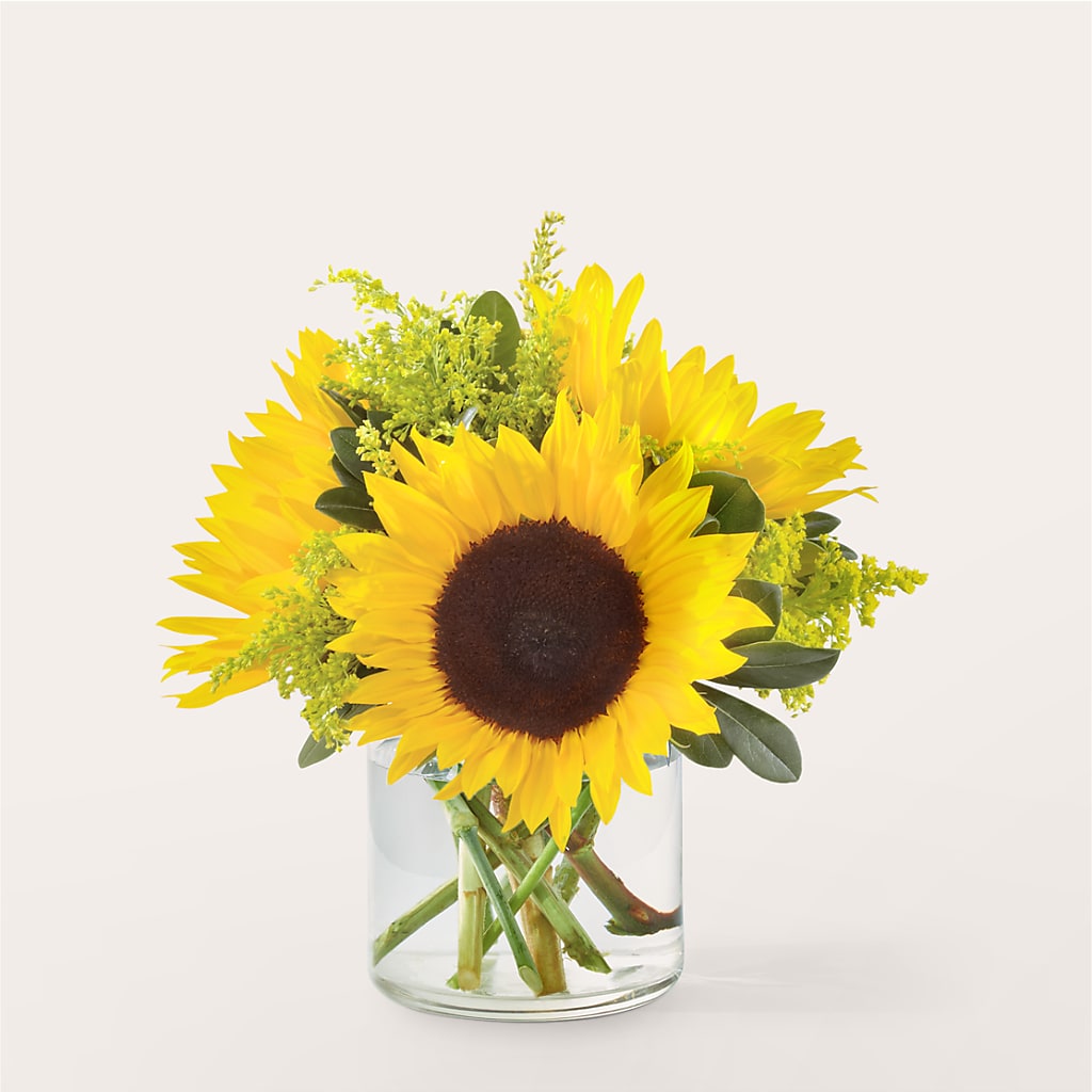 Beaming Sunflower Bouquet – Lolas Blooms, Somerset NJ