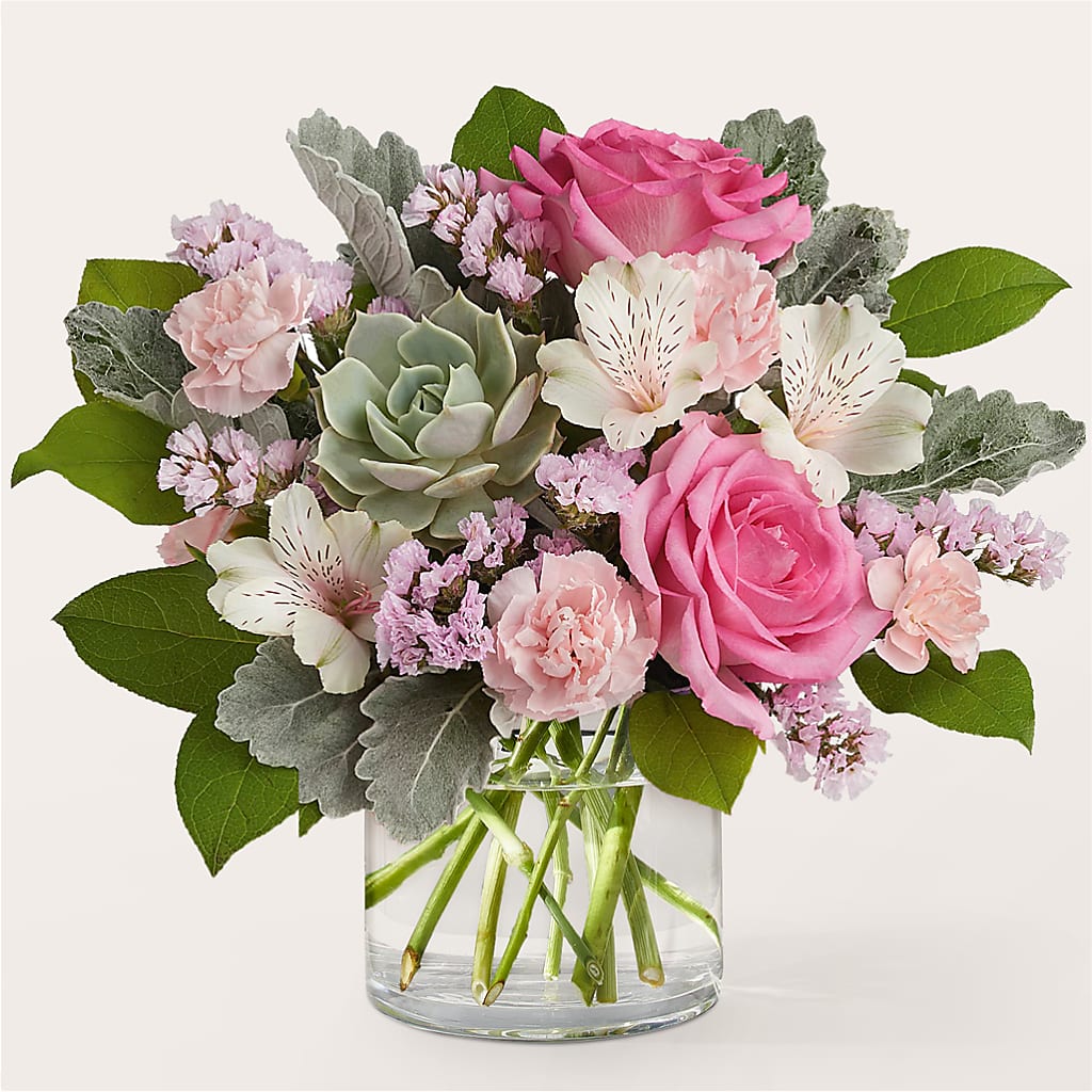 Dusty Rose Bouquet – Lolas Blooms, Somerset NJ