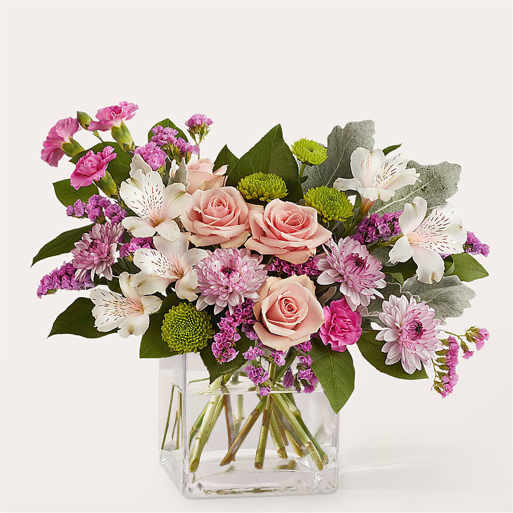 Pink Suede Bouquet – Lolas Blooms, Somerset NJ
