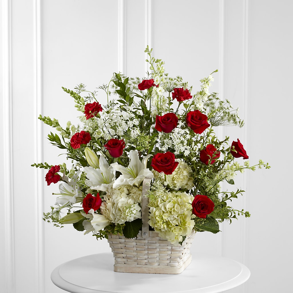 In Loving Memory Arrangement – Lolas Blooms, Somerset NJ