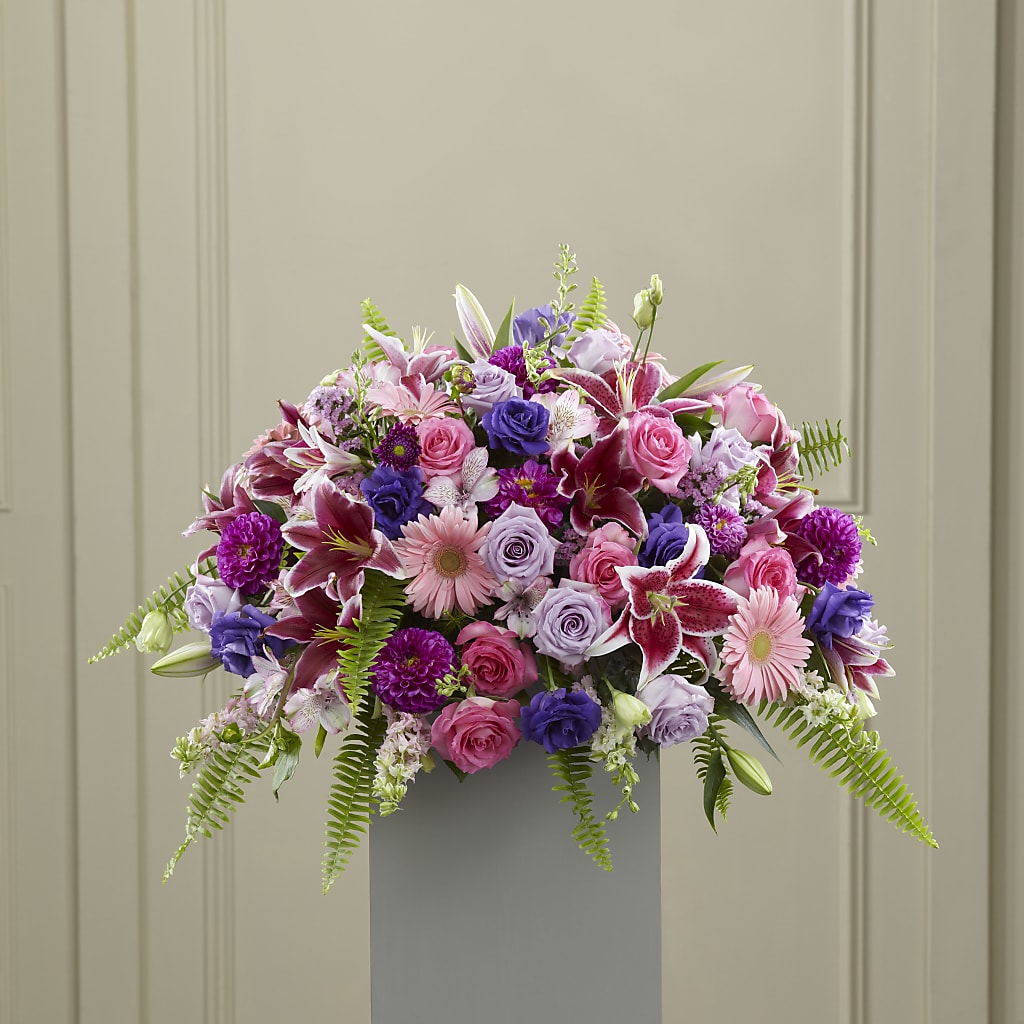 Fare Thee Well Pedestal – Lolas Blooms, Somerset NJ