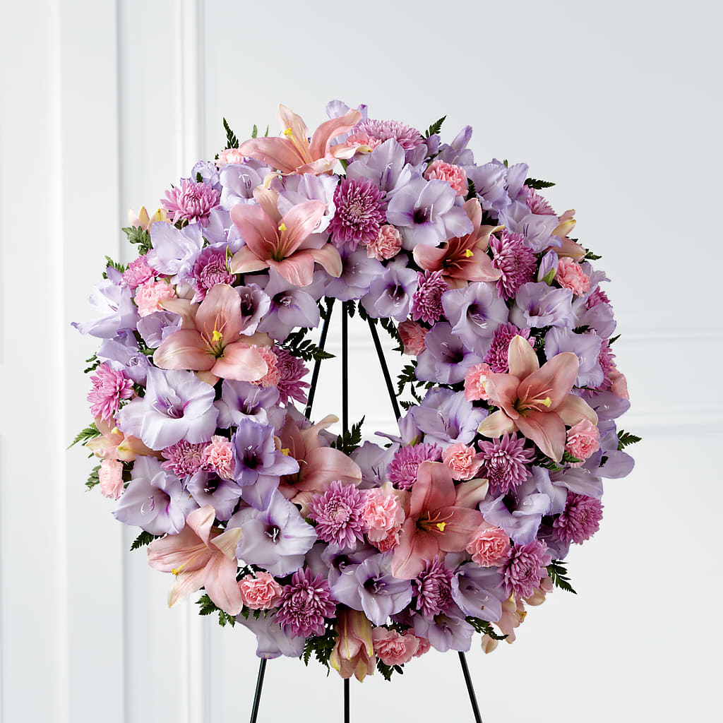 Beloved Friend Wreath – Lolas Blooms, Somerset NJ
