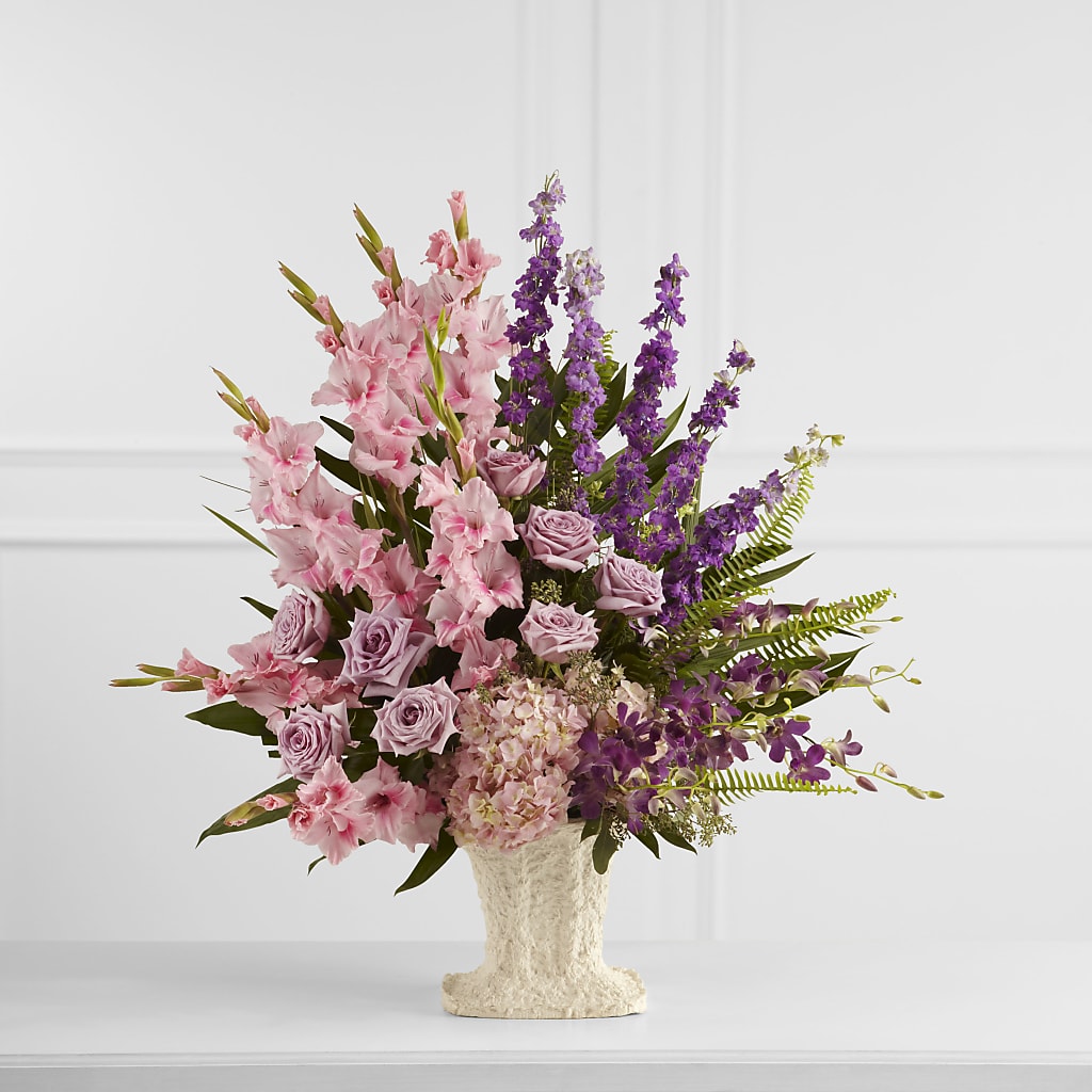 Flowing Garden Arrangement – Lolas Blooms, Somerset NJ