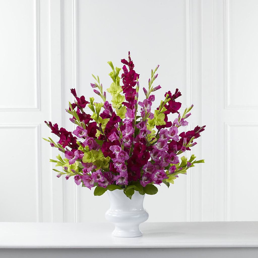 Solemn Offering Arrangement – Lolas Blooms, Somerset NJ