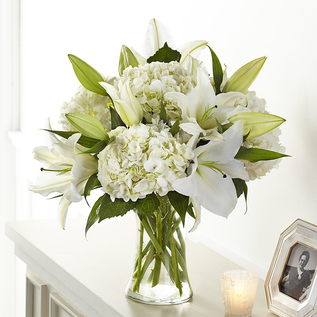 Compassionate Lily Bouquet – Lolas Blooms, Somerset NJ