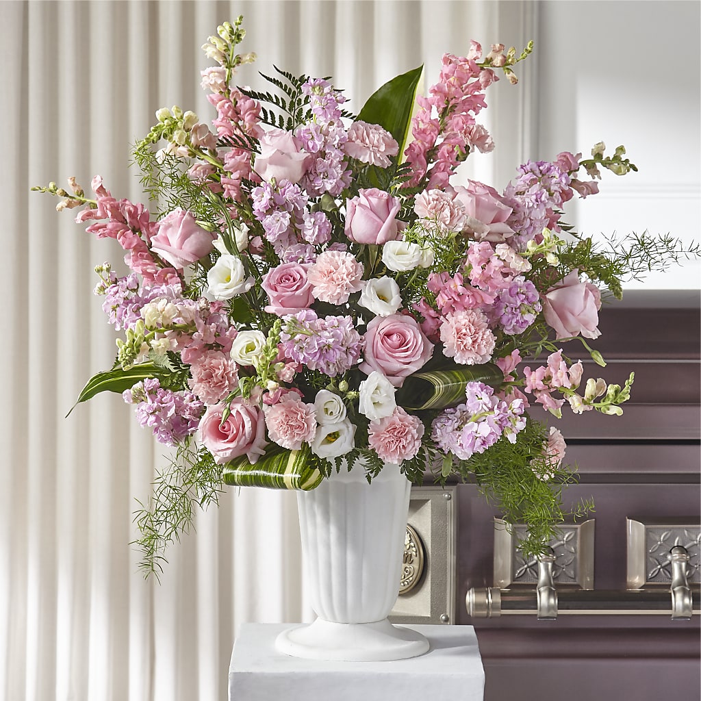 Divine Comfort Arrangement – Lolas Blooms, Somerset NJ