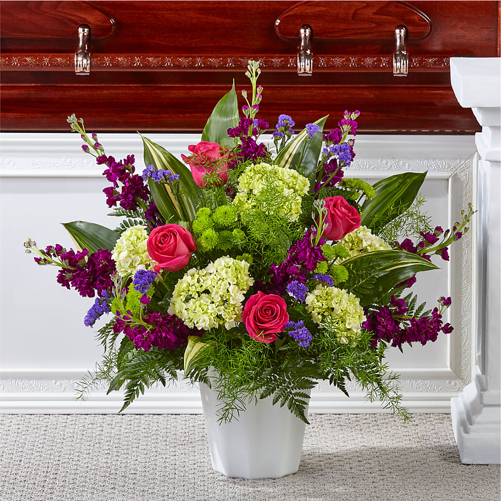 Beautiful Horizons Floor Basket – Lolas Blooms, Somerset NJ