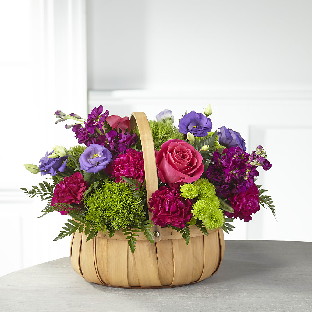 Serene Sanctuary Basket – Lolas Blooms, Somerset NJ