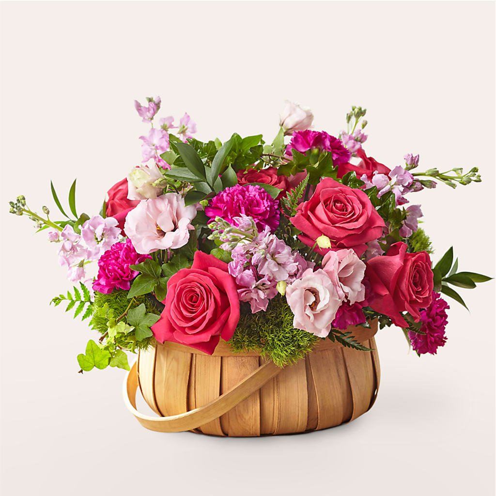 Radiance in Bloom Basket – Lolas Blooms, Somerset NJ