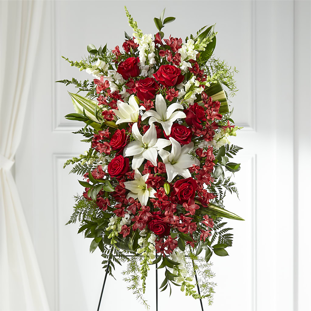 Everlasting Memory Standing Spray – Lolas Blooms, Somerset NJ