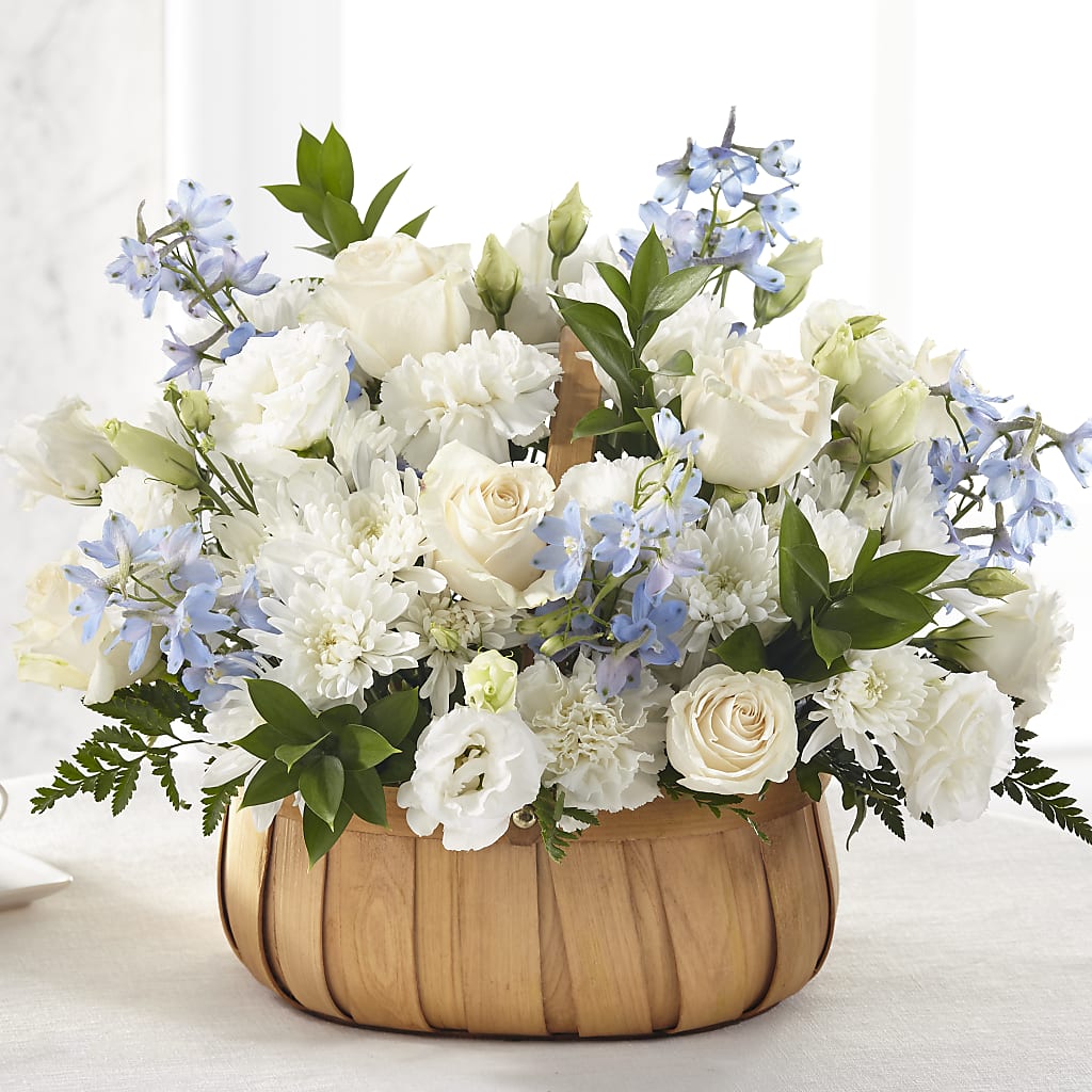 Sincerely Heartfelt Basket – Lolas Blooms, Somerset NJ