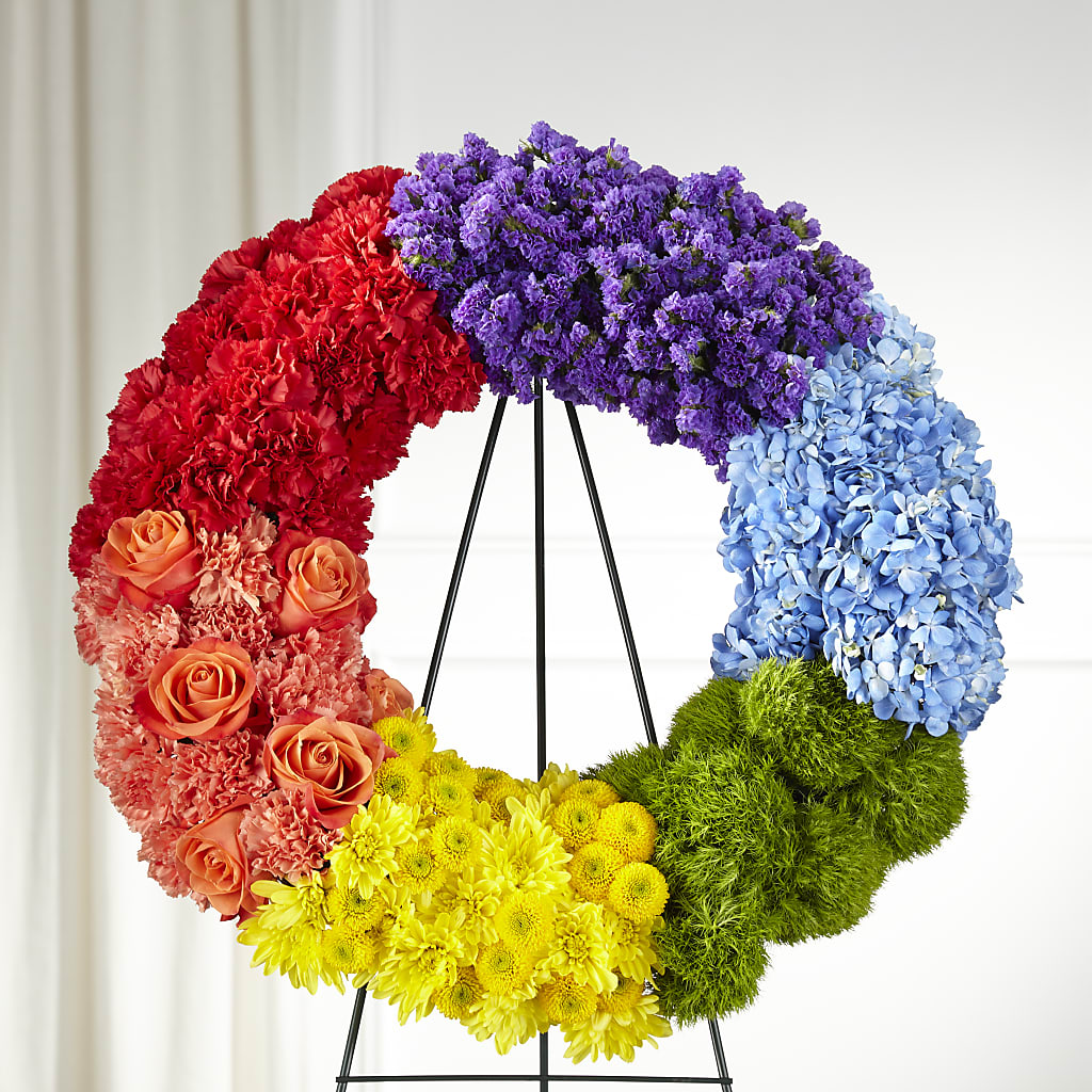 Circle of Love Wreath – Lolas Blooms, Somerset NJ