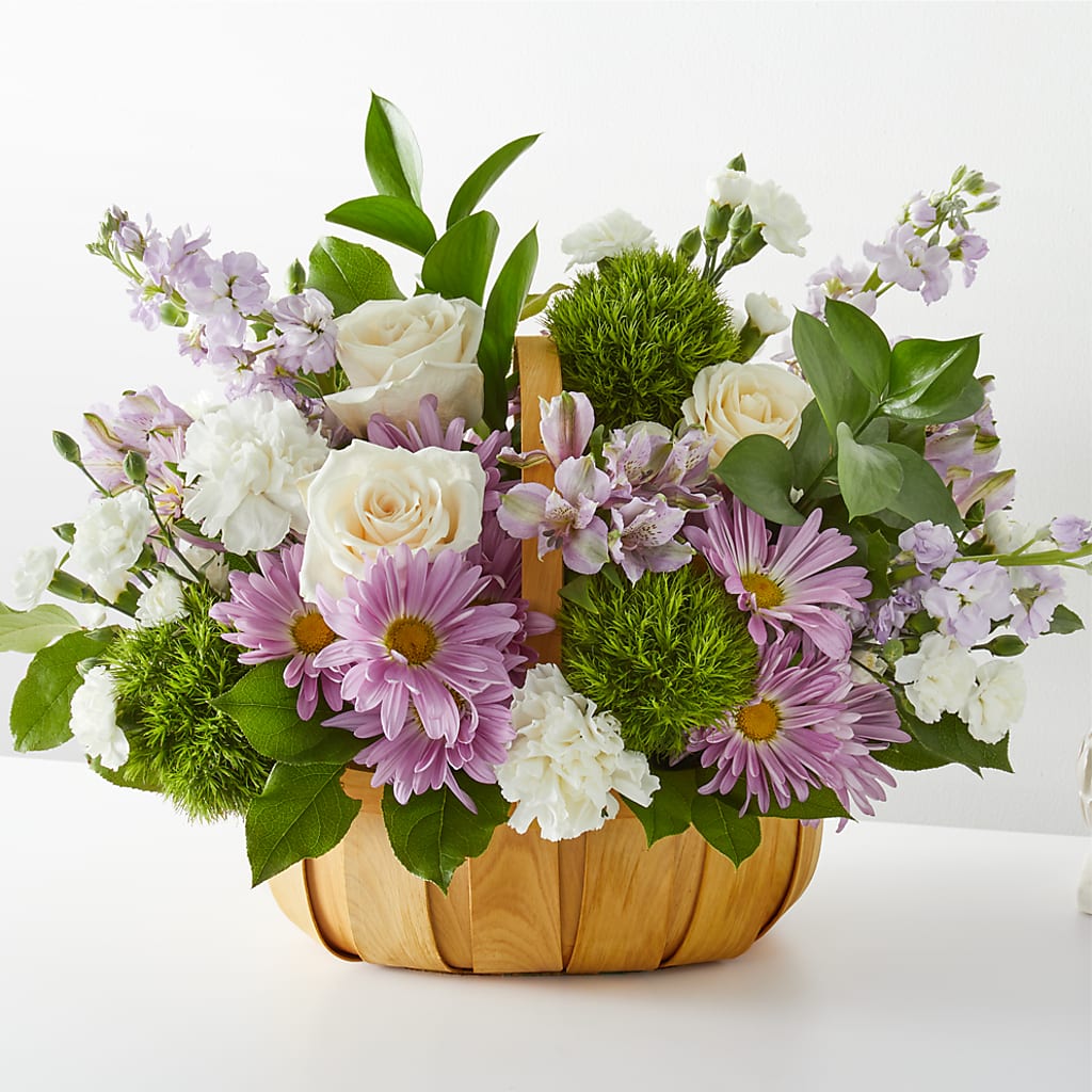 Peace & Love Basket – Lolas Blooms, Somerset NJ