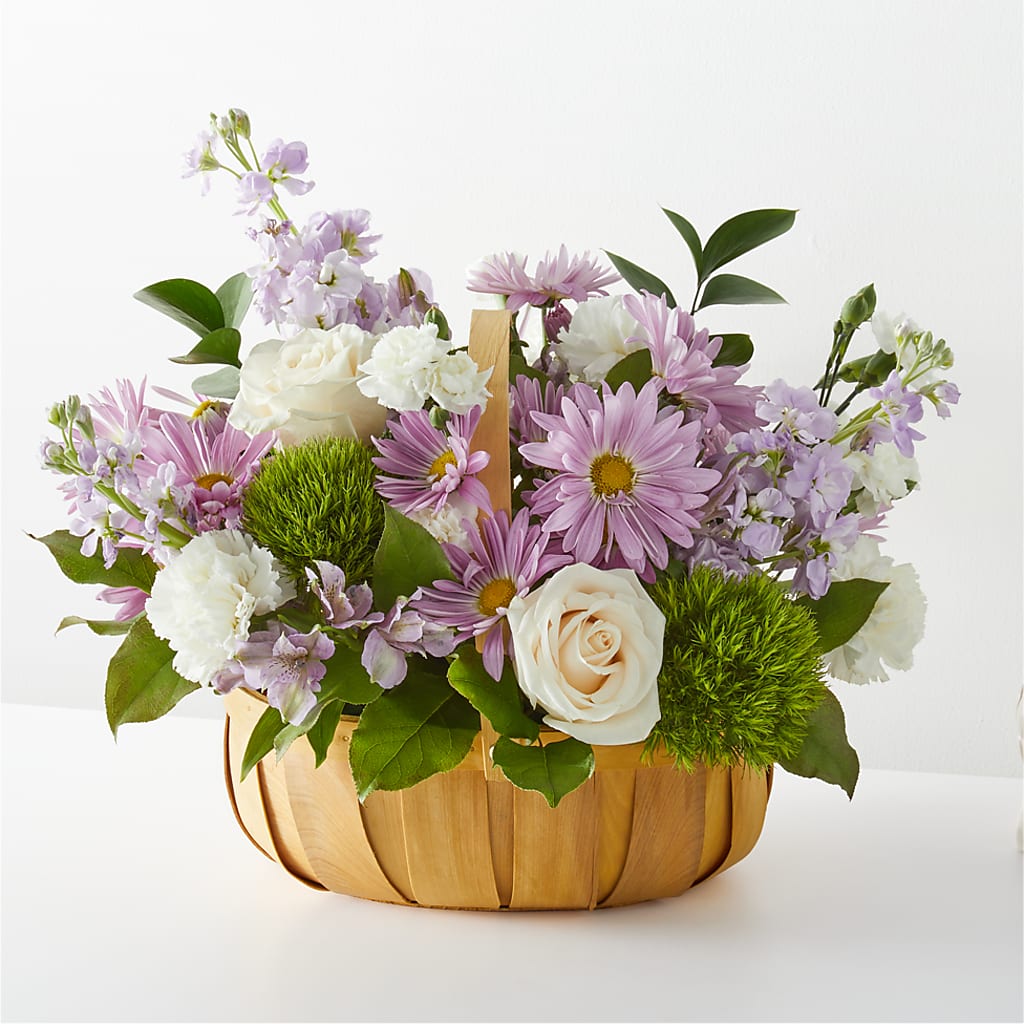 Peace & Love Basket – Lolas Blooms, Somerset NJ