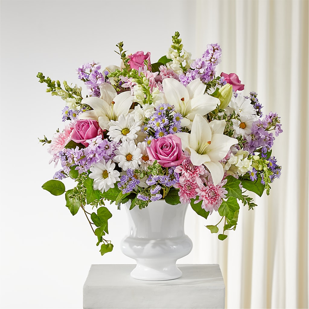 Remarkable Life Urn Arrangement – Lolas Blooms, Somerset NJ