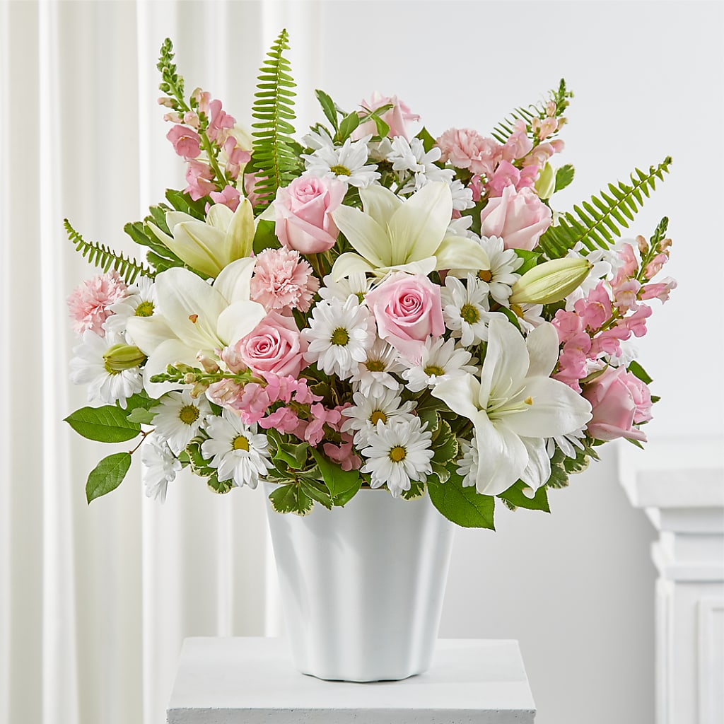 Soft Touch Tabletop Basket – Lolas Blooms, Somerset NJ