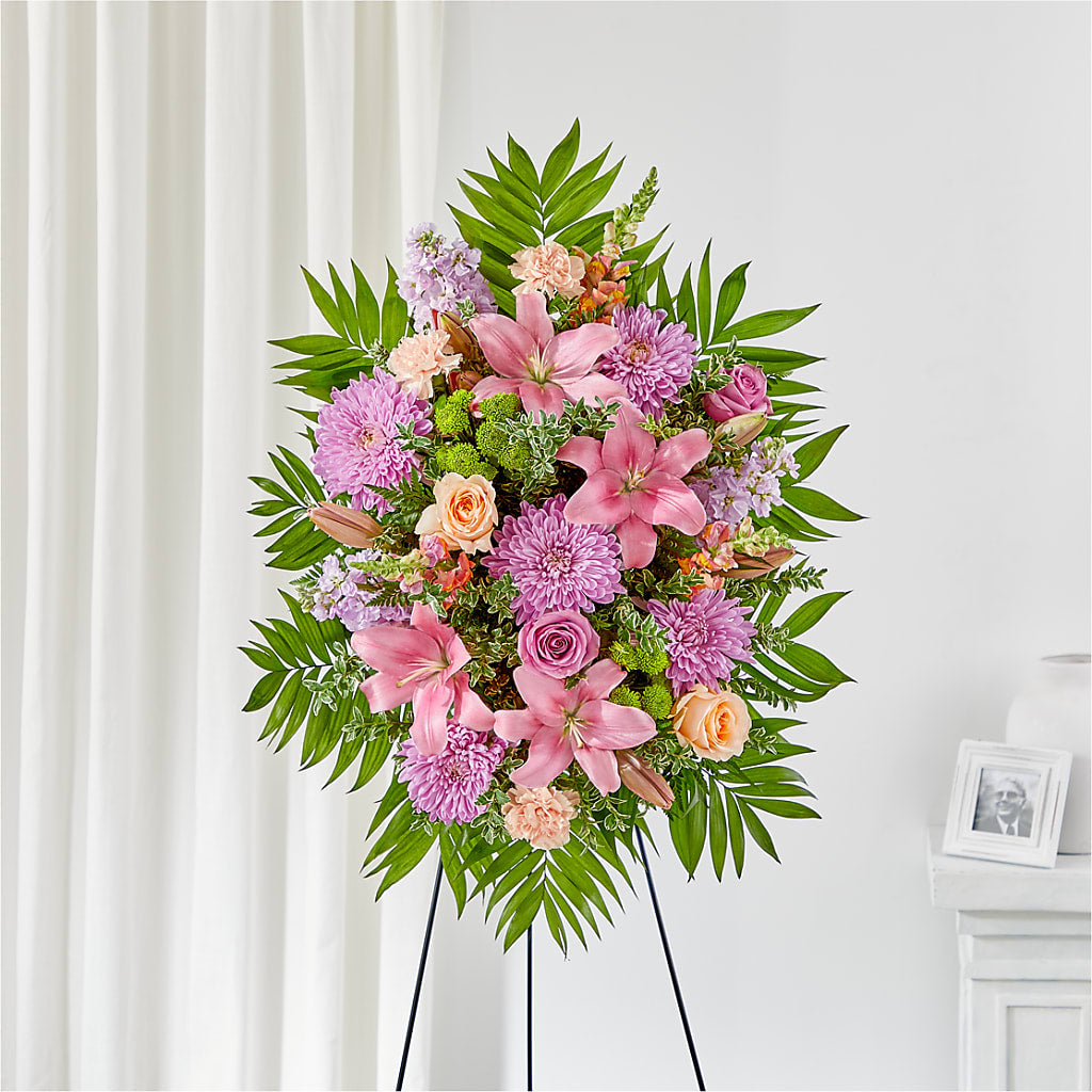 Love & Light Standing Spray – Lolas Blooms, Somerset NJ