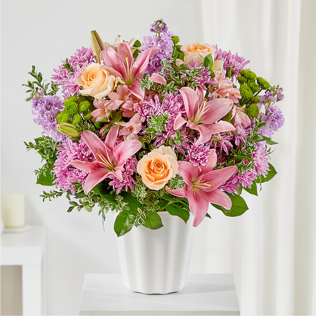Supportive Embrace Tabletop Basket – Lolas Blooms, Somerset NJ
