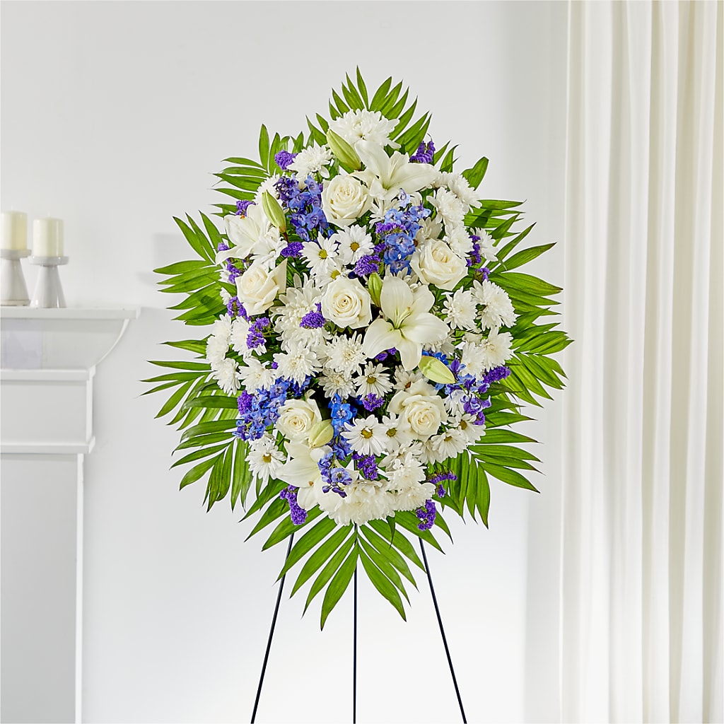 At Rest Standing Spray – Lolas Blooms, Somerset NJ