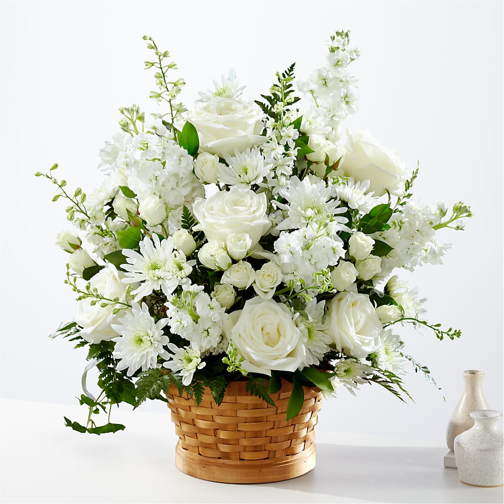 Heartfelt Condolences Arrangement – Lolas Blooms, Somerset NJ