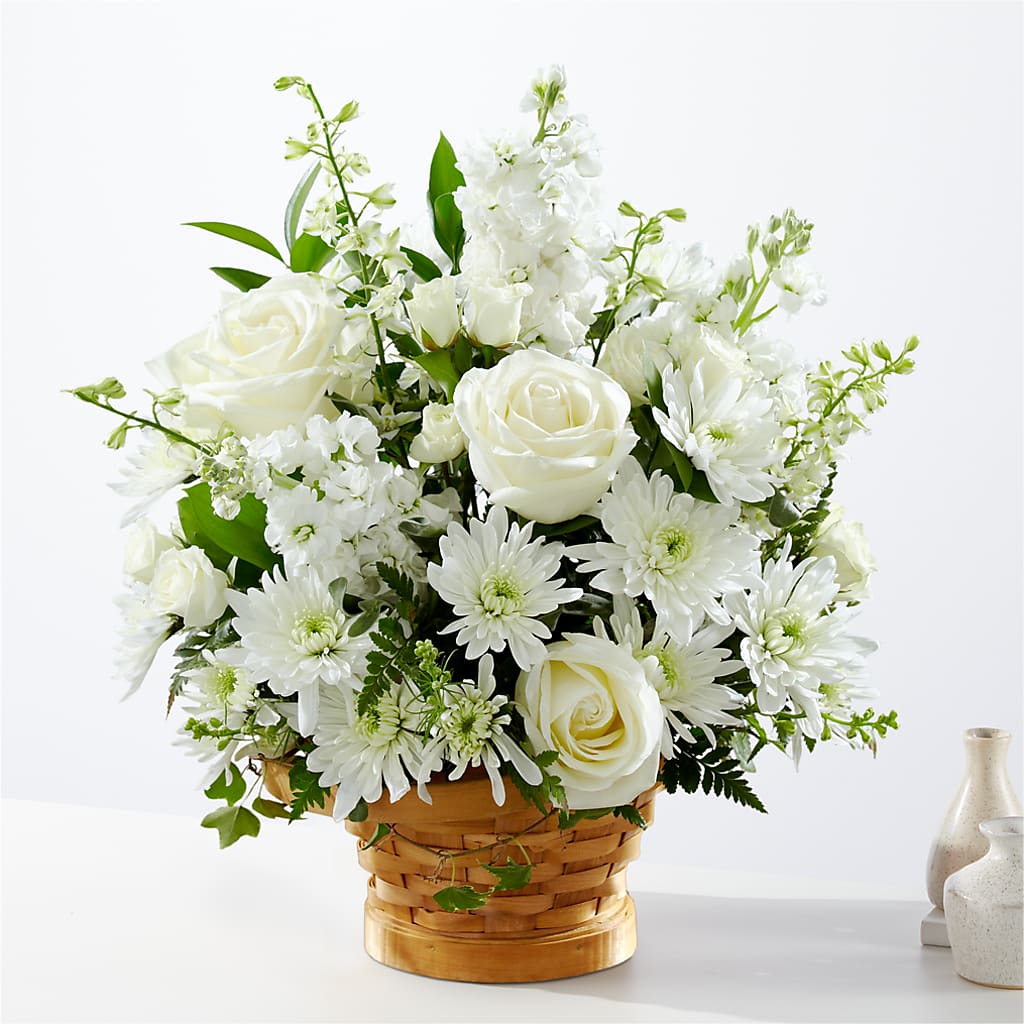 Heartfelt Condolences Arrangement – Lolas Blooms, Somerset NJ