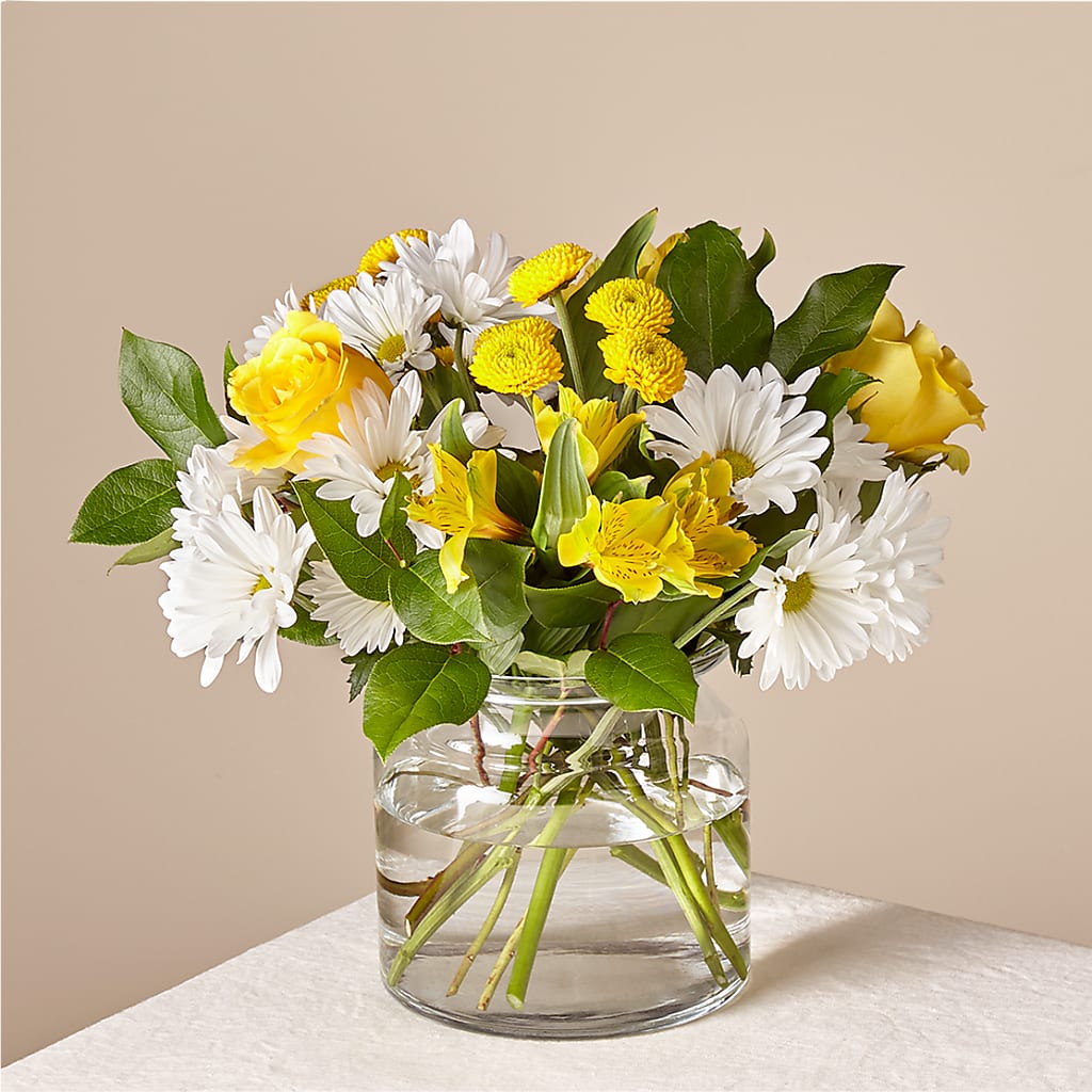 Sunny Sentiments Bouquet – Lolas Blooms, Somerset NJ