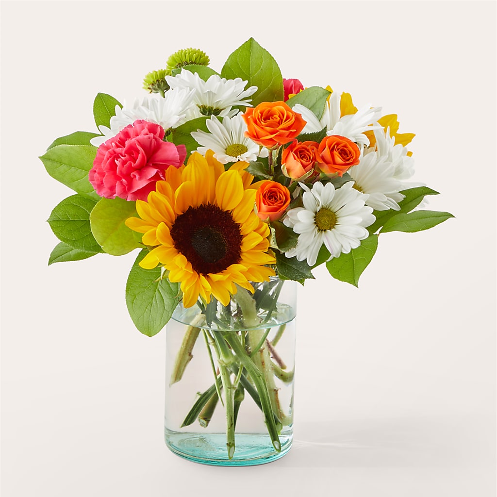 Sun-drenched Blooms Bouquet – Lolas Blooms, Somerset NJ