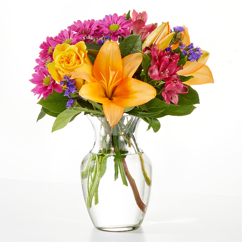 Colorful Visions Bouquet – Lolas Blooms, Somerset NJ