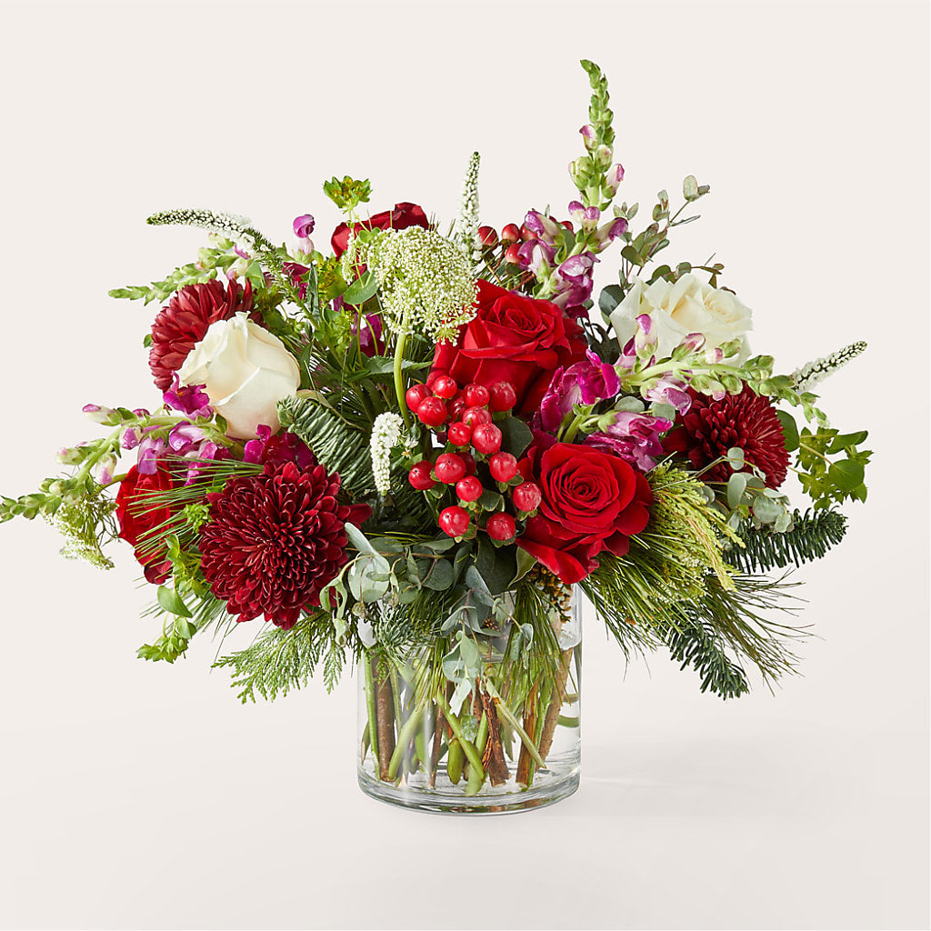 Cranberry Fizz Bouquet – Lolas Blooms, Somerset NJ