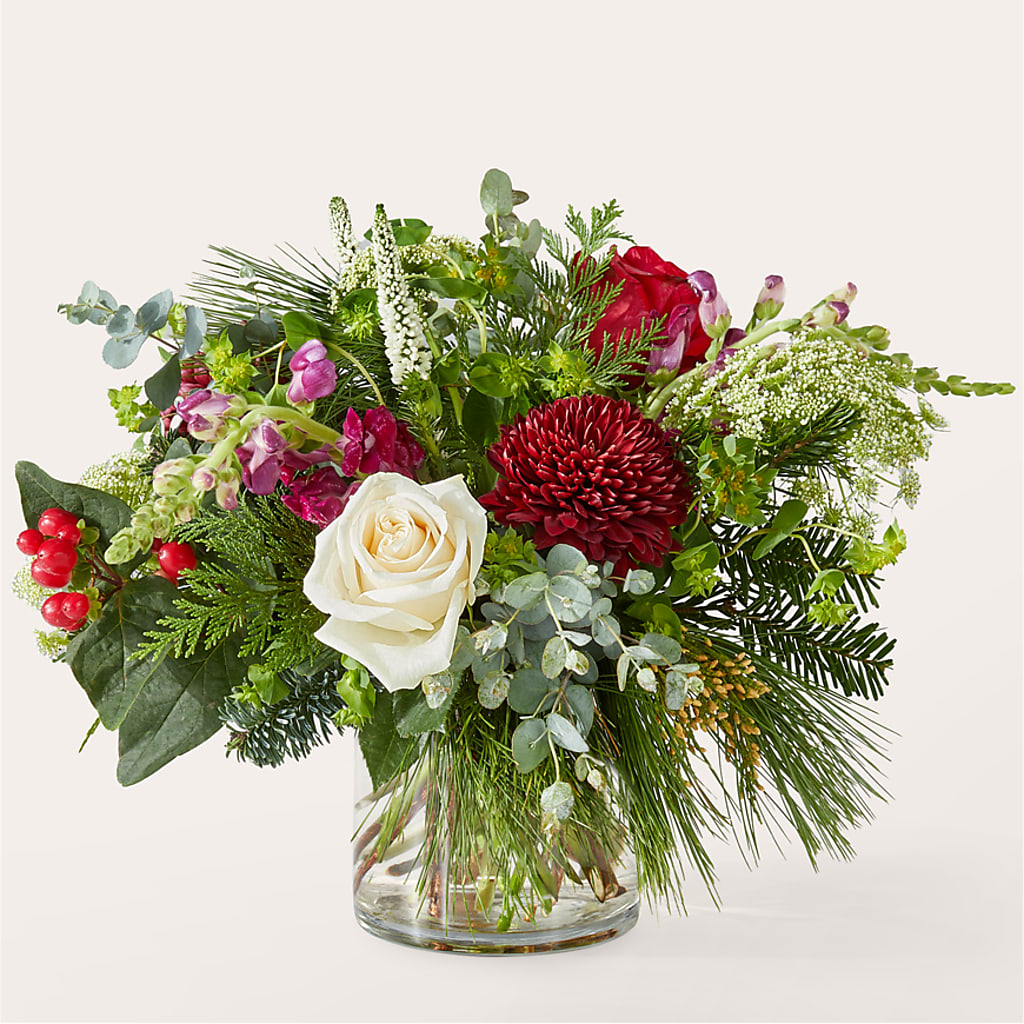 Cranberry Fizz Bouquet – Lolas Blooms, Somerset NJ
