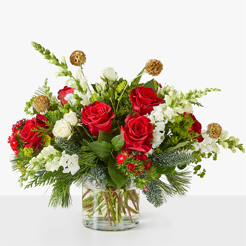 Deck the Halls Bouquet – Lolas Blooms, Somerset NJ
