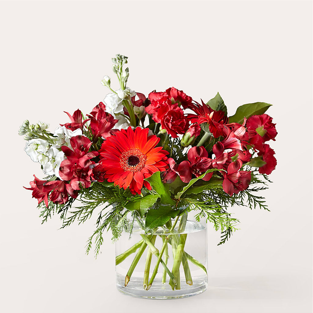 Holidaisy Bouquet – Lolas Blooms, Somerset NJ