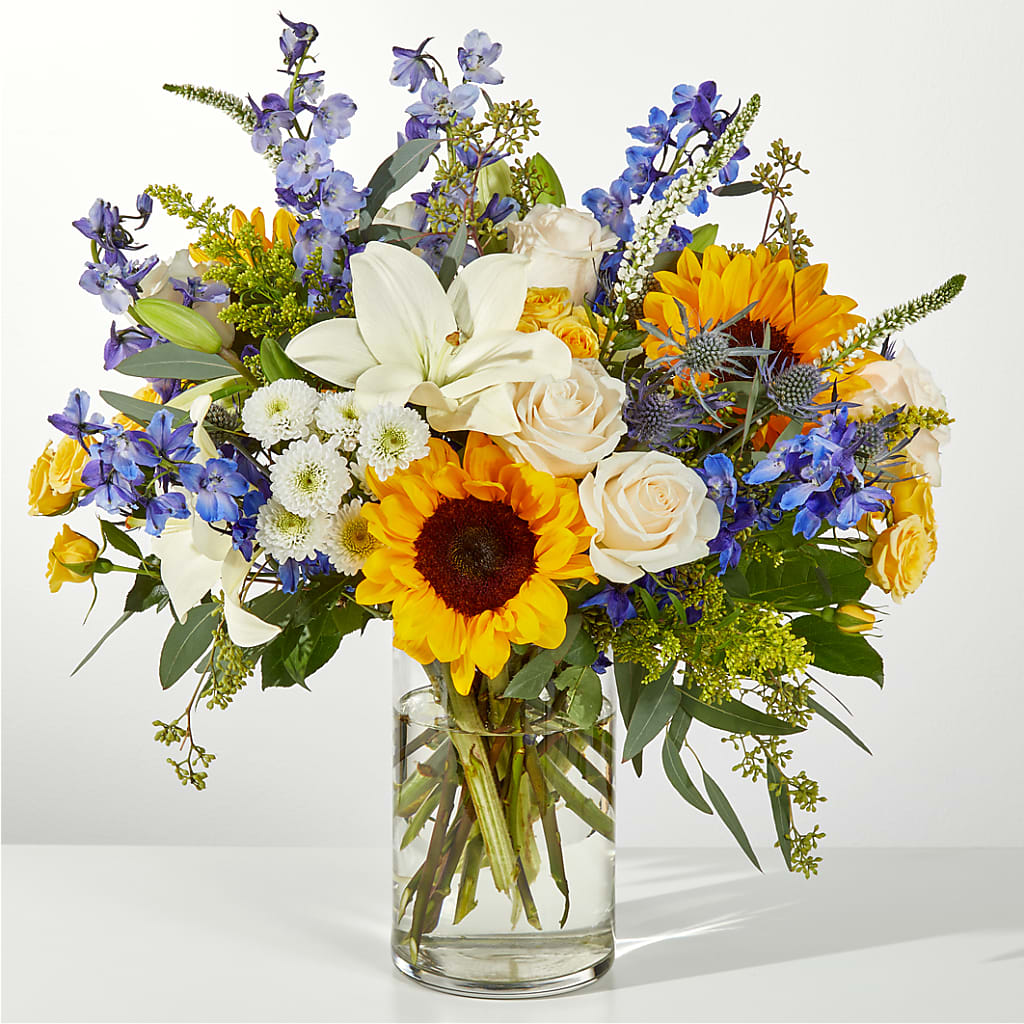 Wonderfully Sunny Bouquet – Lolas Blooms, Somerset NJ