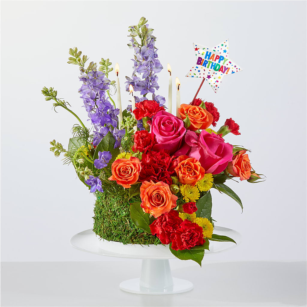 Best Year Yet Floral Cake – Lolas Blooms, Somerset NJ